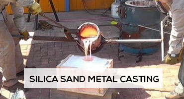 silica sand metal casting